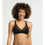 Soutien-gorge emboitant sans armatures noir Generous Dim
