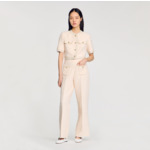 Pantalon en tweed fantaisie