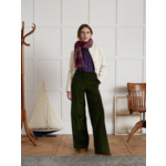 PANTALON LARGE VELOURS