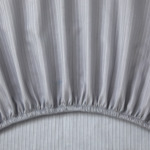 Kenzo - Drap housse en satin blanc, K Hanadot