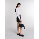 Jupe courte en satin