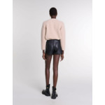 Short trompe l'œil en cuir