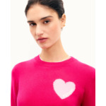 Pull Col Rond Cœur Broderie Future