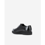 Derbies Avec Boucle En Cuir Noir