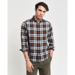 Regular Fit Plaid Flannel Shirt