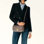 FURLA SFERA S SHOULDER BAG - VITELLO ROMA+SUEDE
