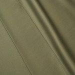 Kenzo - Drap plat en satin de coton gris, Kz Iconic