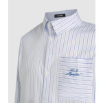 STRIPED POPLIN SHIRT