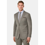 Costume en Laine Mélangée Extensible