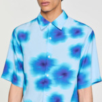 Chemise à imprimé fleuri