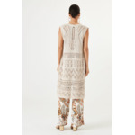 Women Vest Brown