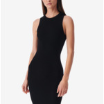Robe Longue En Maille Côtelee Treva