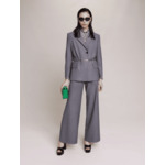 Veste de tailleur à ceinture chaîne