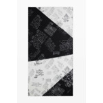 FOULARD REPRISE NEWSPAPER RECTANGULAR