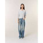 Cardigan à col bijoux amovible