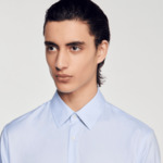 Chemise coupe classique en coton