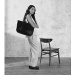 Sac cabas Grâce en cuir grainé