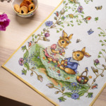 Spring Fantasy Chemin de table XL 490x1430mm