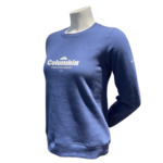 W Hawkins Cliff Graphic Crew Bleu