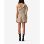 Top Asymétrique En Tweed Lizy