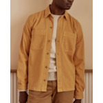 Sur-chemise kaki clair