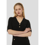 Robe Ruthie-Charcoal en Viscose