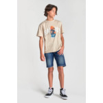 Bermuda short en jeans MIKE