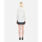 Chemise En Soie Blanche Femme