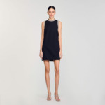 Robe courte strassée