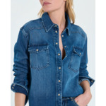 Chemise en jean dark blue