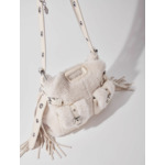 Miss M Mini cargo fausse fourrure