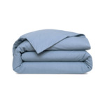 Desforges - Housse de couette en percale de coton gris, Alcove