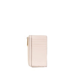 ANGELE DE LANCEL - PORTE-CARTES ZIPPE - Rose Quartz