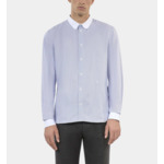 Chemise Formelle À Carreaux Bleus Et Blancs Homme