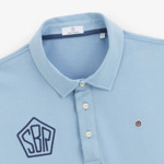 Maillot rugby manches longues Léandre bleu