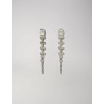 Boucles d'oreilles strass cascade