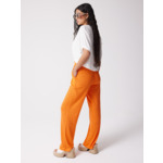 Pantalon lin Satine TANGERINE