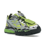 Off-White Be Right Back Silver Green Fluo