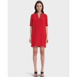 Robe Rhealane Rouge en Polyester