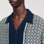 Chemise imprimée à manches courtes