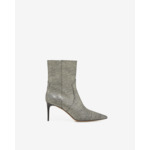 Bottines À Talons Davy Lezard Foil