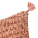 Desforges - Housse de coussin en coton synthétique lin vert, Lubie