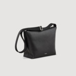 Saccoche en cuir grainé