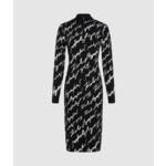 JACQUARD SIGNATURE KNIT DRESS