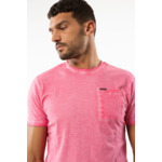 Men T-shirt Pink