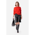 Short Damon En Cuir de Mouton