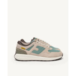 Running beiges & bleu clair