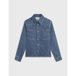 Surchemise Leeron en denim bleu