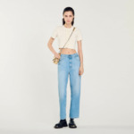 Jean droit taille basse