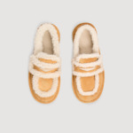 Mocassins en peau lainée